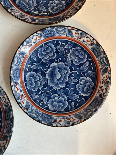 Vintage Chinesische Blumen 5" Teller 5er Set - Bild 4 von 9