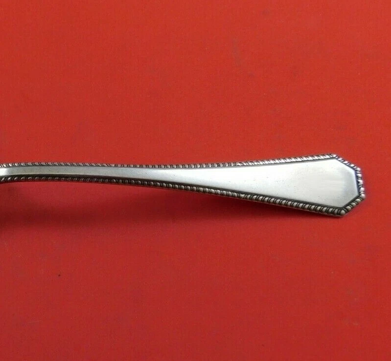 Cuchara sopera vintage de plata esterlina Faneuil by Wallace 7 1/8" Foto 2 de 2