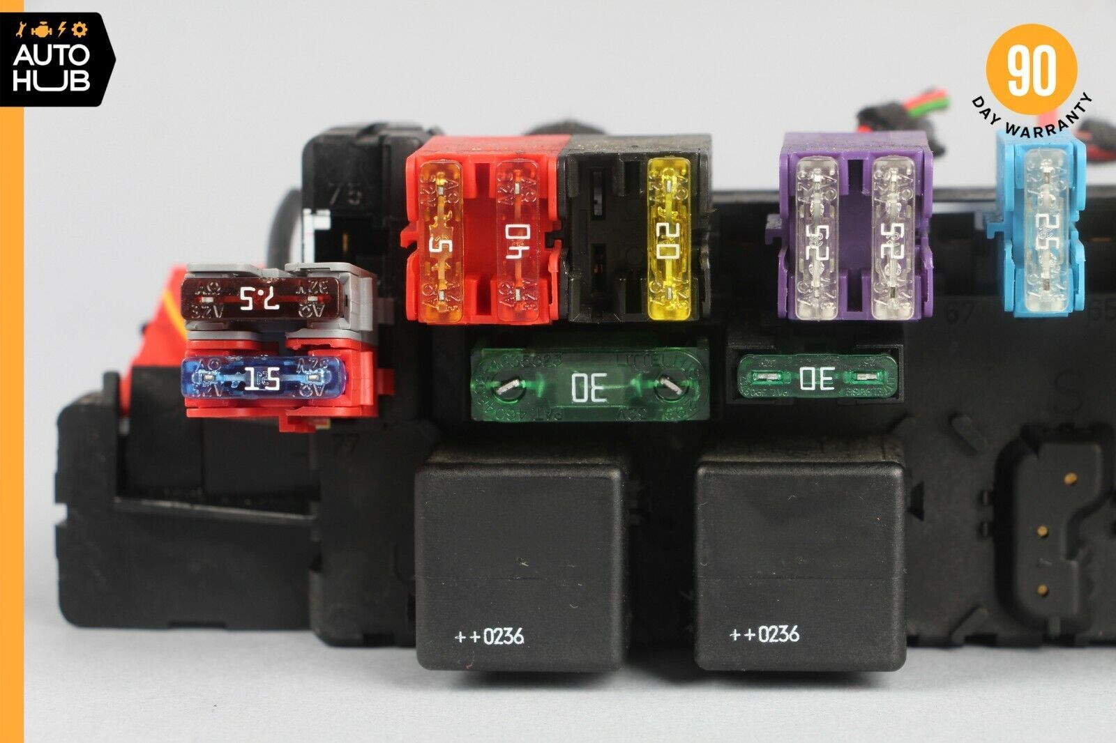 03-12 Mercedes R230 SL500 SL550 SL55 AMG Rear SAM Fuse Box Relay Module OEM