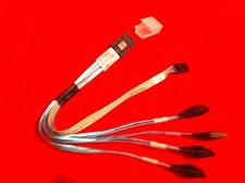 Mini SAS SFF-8087 to 4x SATA Internal cable Supermicro CBL-0118L-02 ,ORIGINAL