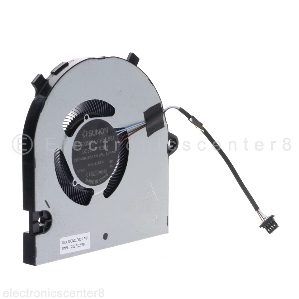 CPU Cooling Fan For DELL LATITUDE 3420 15 3520 2021 MODEL YD29T BN7005S5H-N02P - Image 4 of 4