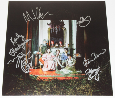 WEDNESDAY BAND SIGNED RAT SAW GOD ALBUM VINYL RECORD x5 w/COA