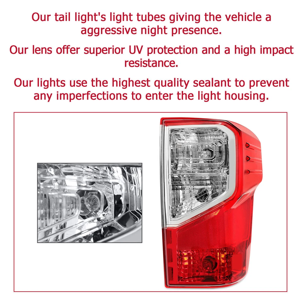 Lámpara de montaje de luz trasera lateral derecha del pasajero para Nissan Titan XD 2016-2023 Foto 4 de 4