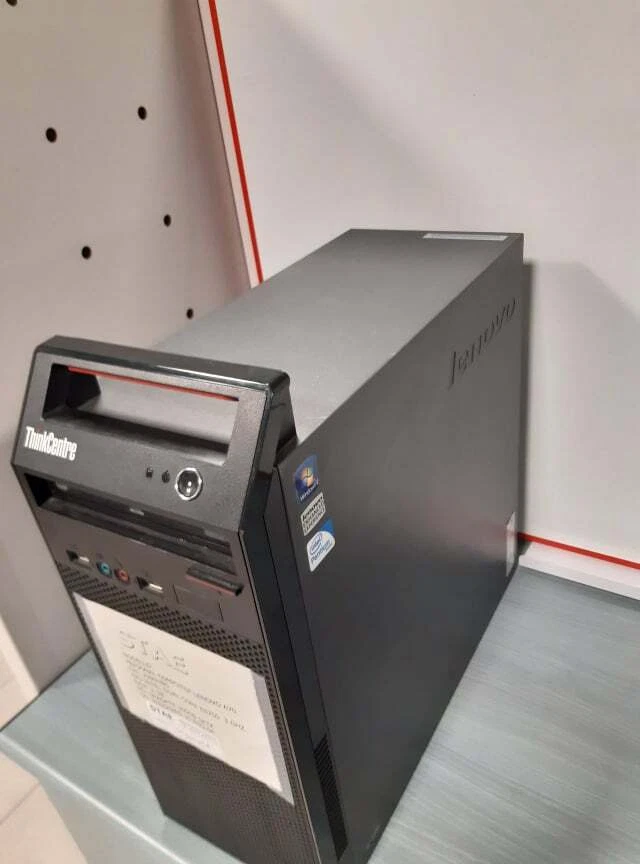 PC LENOVO THINKCENTRE A70 INTEL DUAL CORE E5700 8GB 300GB SATA 7099-H8G - Immagine 2 di 4