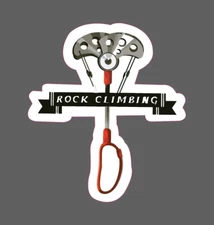 Rock Climbing Sticker Waterproof