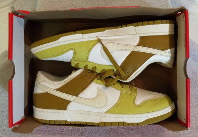 Nike Mens Dunk LO Retro 'Bronzine Coconut Milk', Size: 13  (NEW)  #N1-3