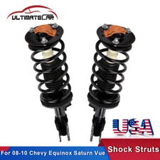 Pair Front Complete Shock Struts Assembly For 08-10 Chevy Equinox Saturn Vue V6