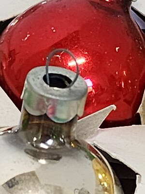 Vintage RAUCH Christmas Ornaments Balls Lot Of 18 KMART Red  display picture 1