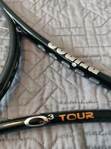 Prince O3 Tour Orange Tennis Racquet 100 Grip 4 3/8 