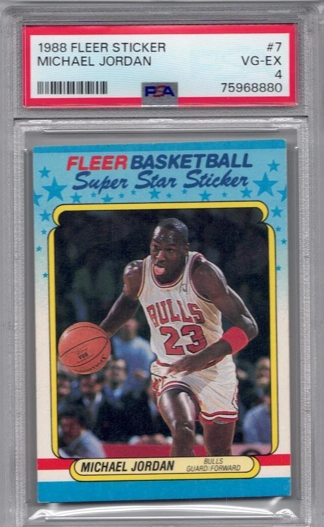 Michael jordan 1988 best sale fleer