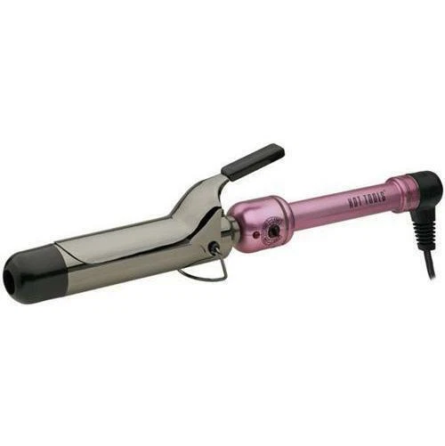 How hot is a curling iron cheap