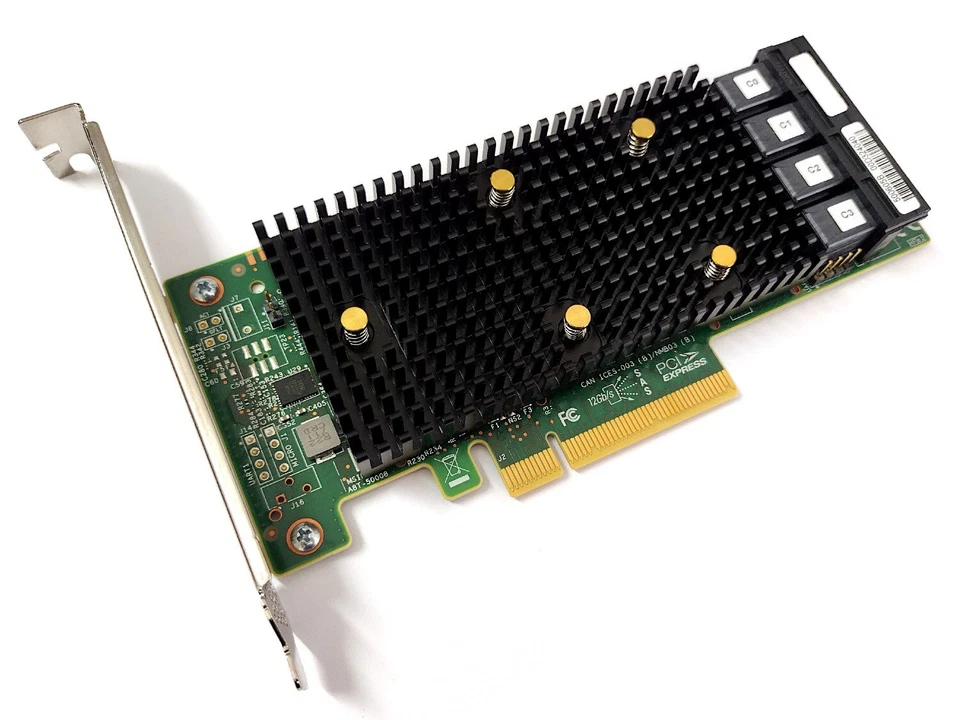 Lenovo 430-16i / Broadcom LSI 9400-16i SATA / SAS HBA Controller 12G IT-Mode NAS - Bild 2 von 4