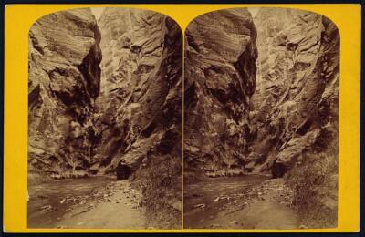 Head of narrow, looking down c1900 Old Photo