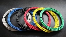 10 GAUGE WIRE PRIMARY COPPER STRANDED LOT HOOK UP PER FT AWG POWER AUTOMOTIVE