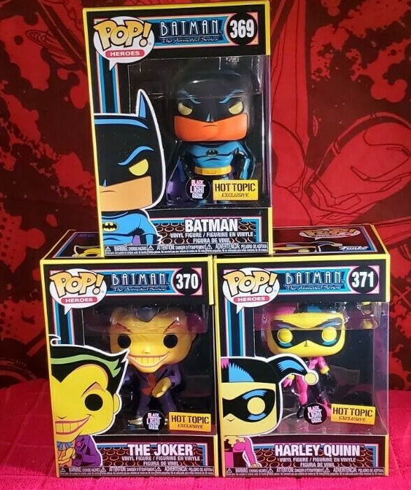 funko Pop DC ダークナイト バットマン、ジョーカーセット FUNKO POP! DC HEROES THE DARK KNIGHT TRILOGY: THE JOKER (GLOW