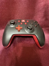 PowerA 1507507-01 Black & Red Enhanced Wireless Controller for Nintendo Switch