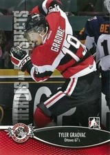 #73 Tyler Graovac - Ottawa 67's - 2012-13 In The Game Heroes and Prospects Hocke