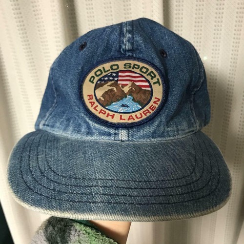 Polo Sport Ralph Lauren Blue Denim Cap 