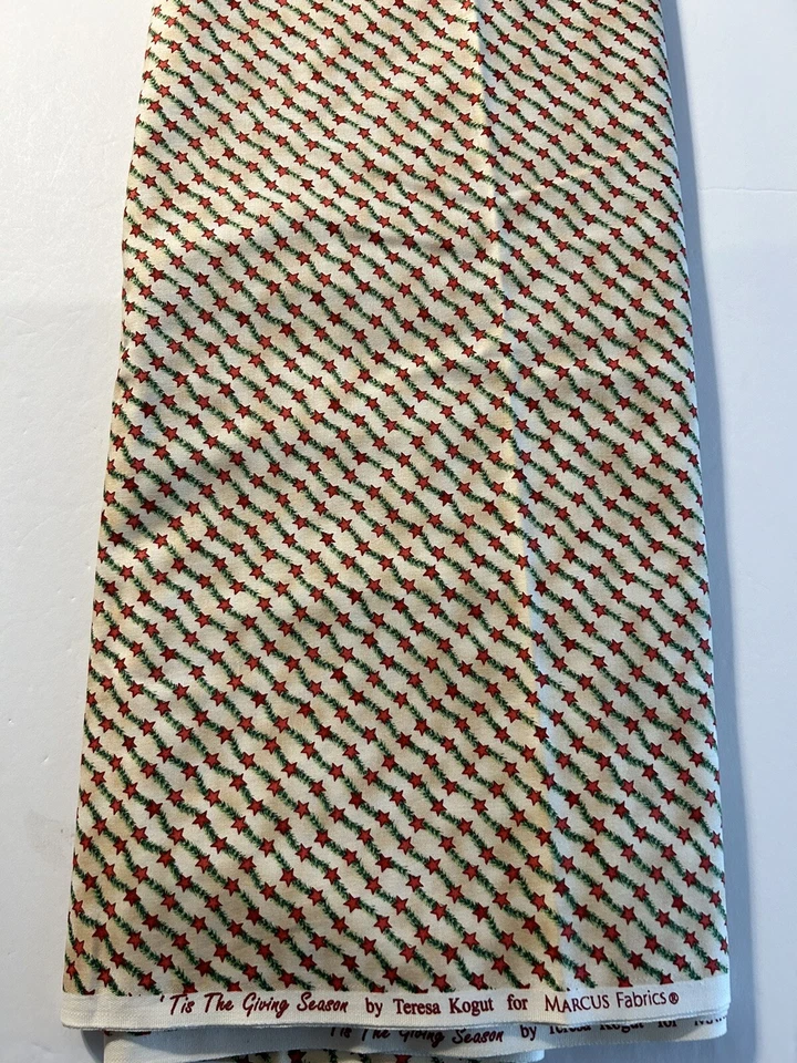Tis the Giving Season 100% cotton Christmas Marcus Fabrics Teresa Kogut 3 Yards - Image 3 of 3