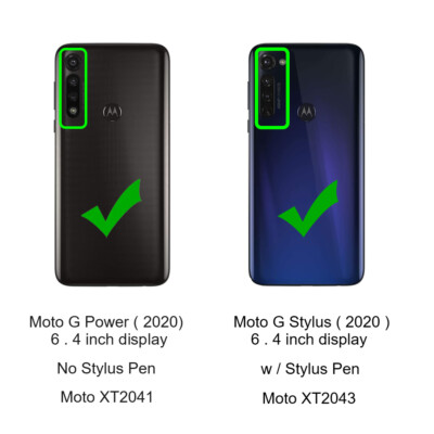 seacosmo Case for Moto G Power 2021, Full Body Shockproof Cover with Built-in Screen