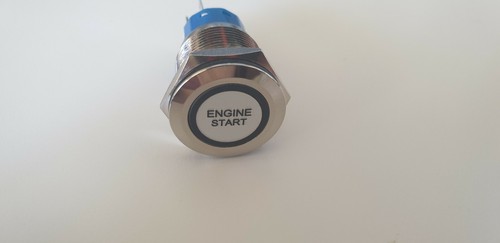 Universal Quality Replacement ENGINE START RED LED PUSH BUTTON SWITCH IGNITION - Picture 4 of 8