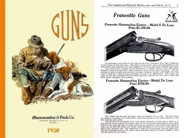 Abercrombie & Fitch Firearms & Sports 1930 Catalog | eBay