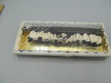 Vintage Treasure Masters Black  White Garter NOS