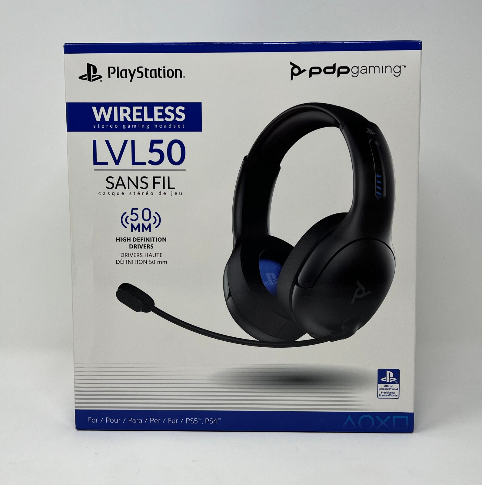 PDP Gaming LVL50 Wireless Gaming Headset (For Playstation PS 4 5 and PC) Viễn Chí Bảo