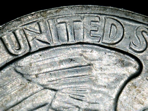 1959 90% Silver Washington Quarter Crack Head Obverse - Picture 4 of 7