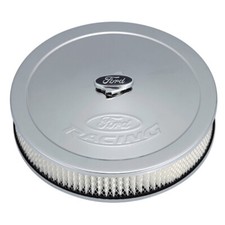 Ford Racing 13 Chrome Air Cleaner Kit Round Drop Base Assembly 302-350