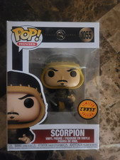 Funko Pop! Mortal Kombat - Scorpion Vinyl Figure 1055 Chase Limited Edition NEW