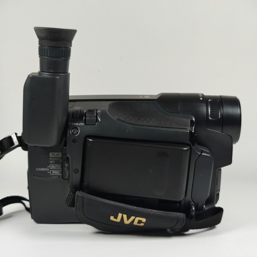 JVC GR-AX201 VHSC Tape Camcorder 50x Zoom Video Camera, Charger, Bag, Manual - Picture 6 of 13