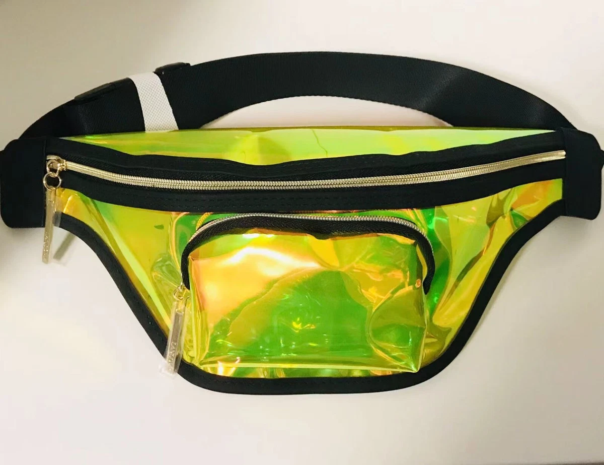 Neon yellow shop fanny pack