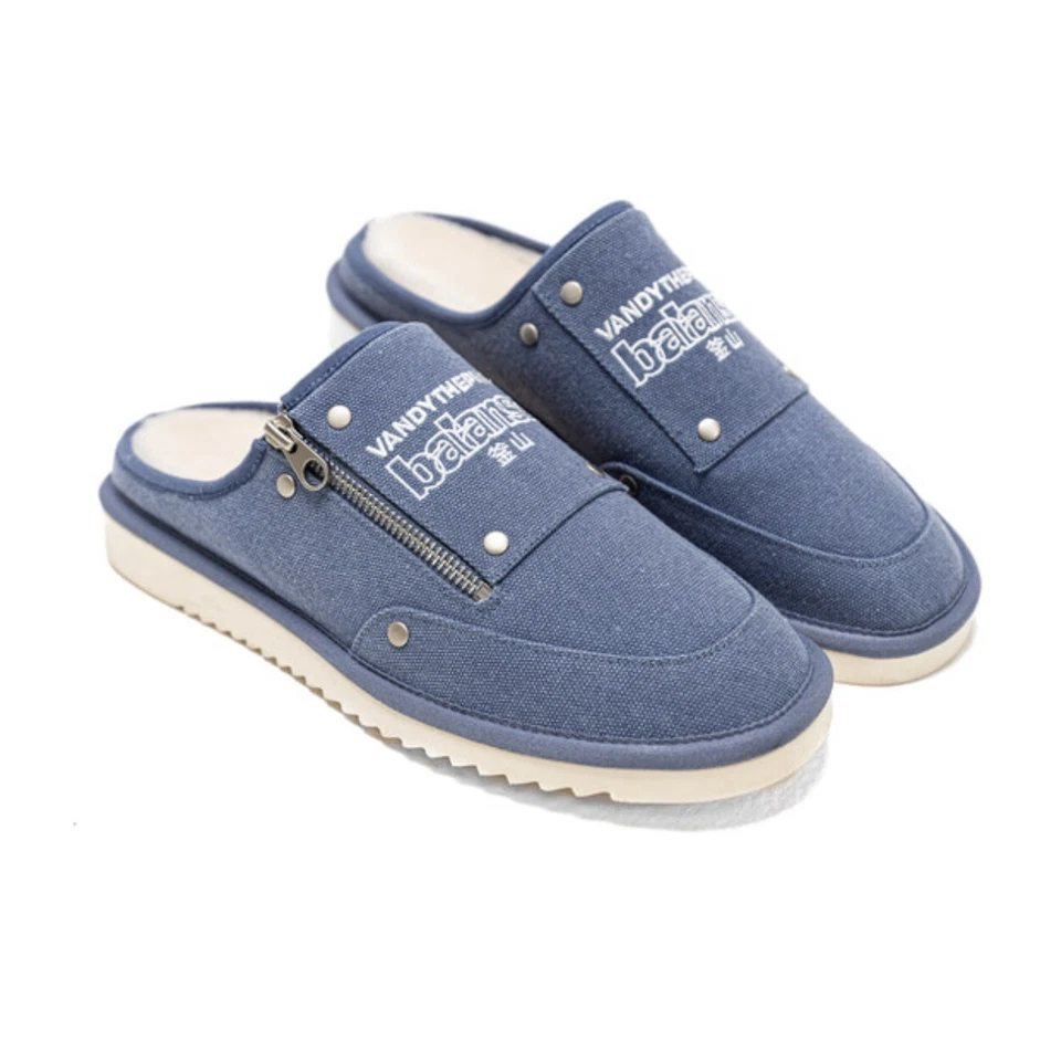Balansa x VANDY THE PINK 尺码 8 全新 限制 SOUND SHOP 牛仔拖鞋 — 第 3/4 张图片
