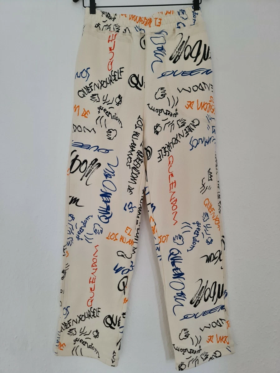 Joggers estampados anchos H&M Studio Collection talla S nuevos con etiquetas agotados