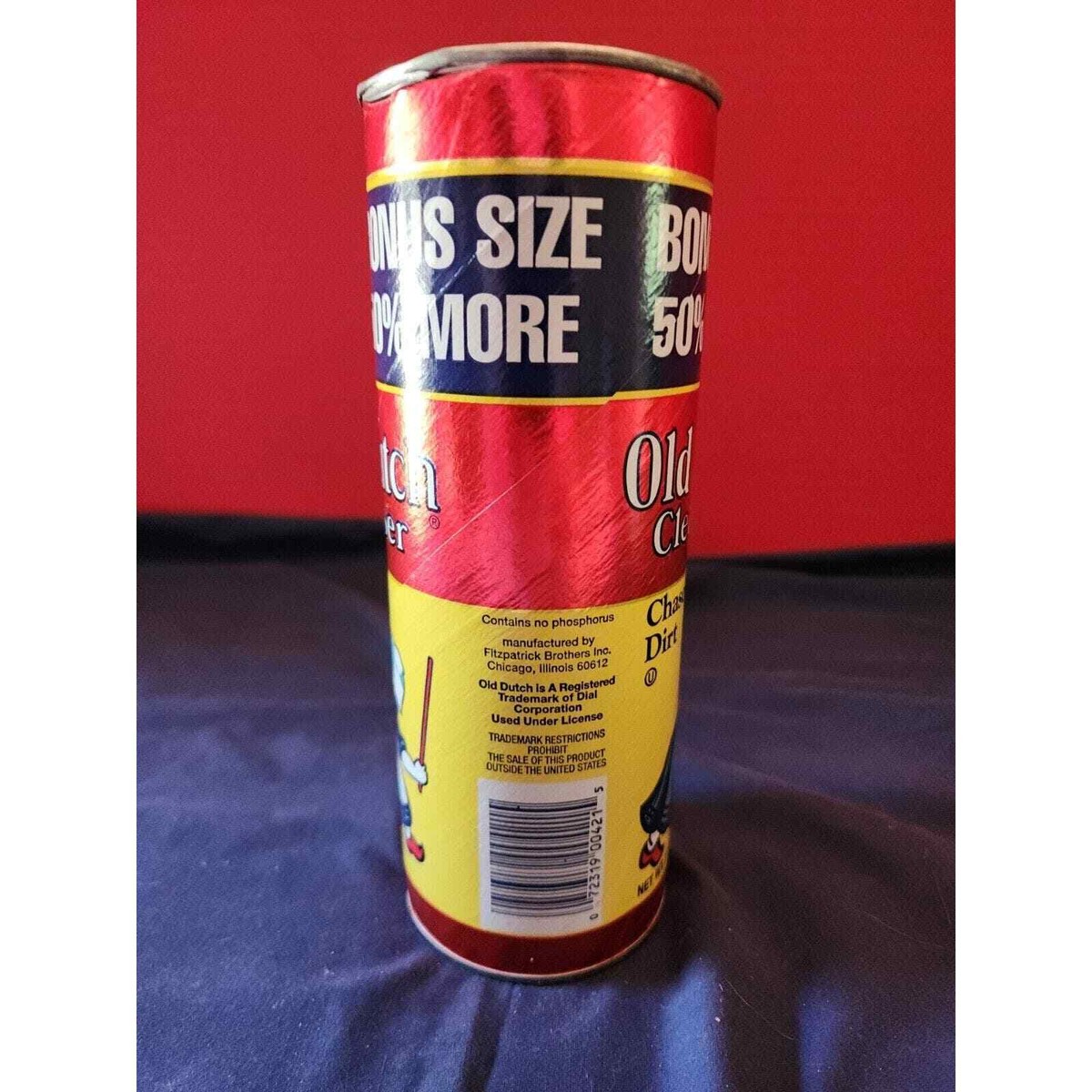 Vintage Old Dutch Cleanser With Bleach 21 Oz Never Opened | eBay
