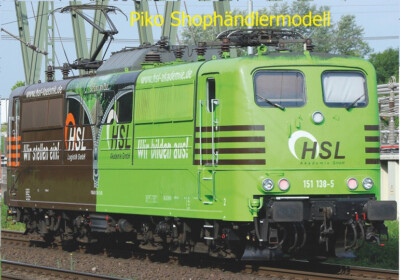 For Märklin PIKO 51905 E-Lok BR 151 HSL Ep VI Sound, MFX, New 1:87