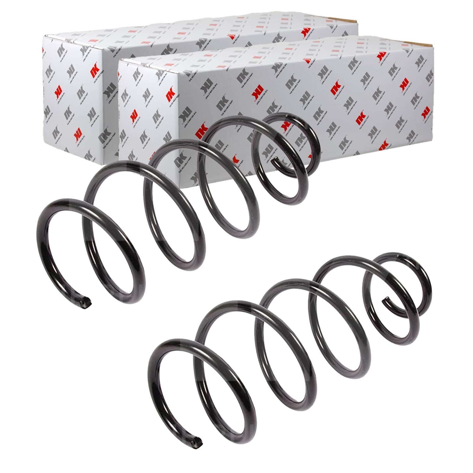 2X Nk Fahrwerksfedern Vorne Beidseitig Passend FÜR Audi A1 Seat Ibiza | 5347227-image