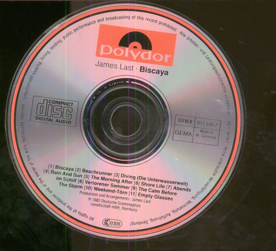 James Last Biscaya CD Europa Polydor 8115162 - Bild 3 von 3