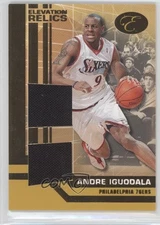 2007-08 Bowman Elevation Relics Dual Gold 5/9 Andre Iguodala #EDR-AI 3z3