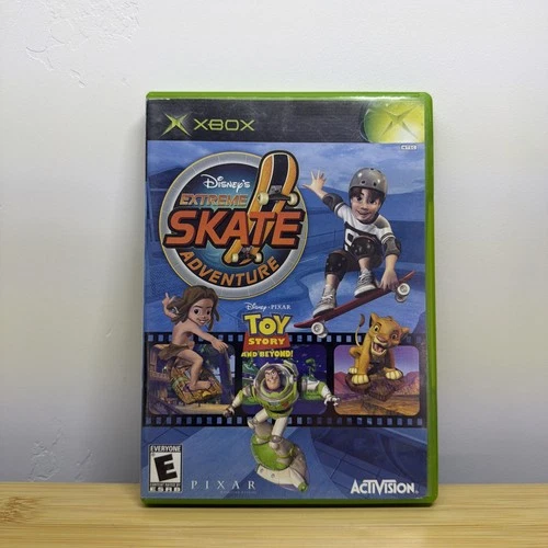 Disney's Extreme Skate Adventure (Microsoft Xbox, 2003) CIB w/ Manual