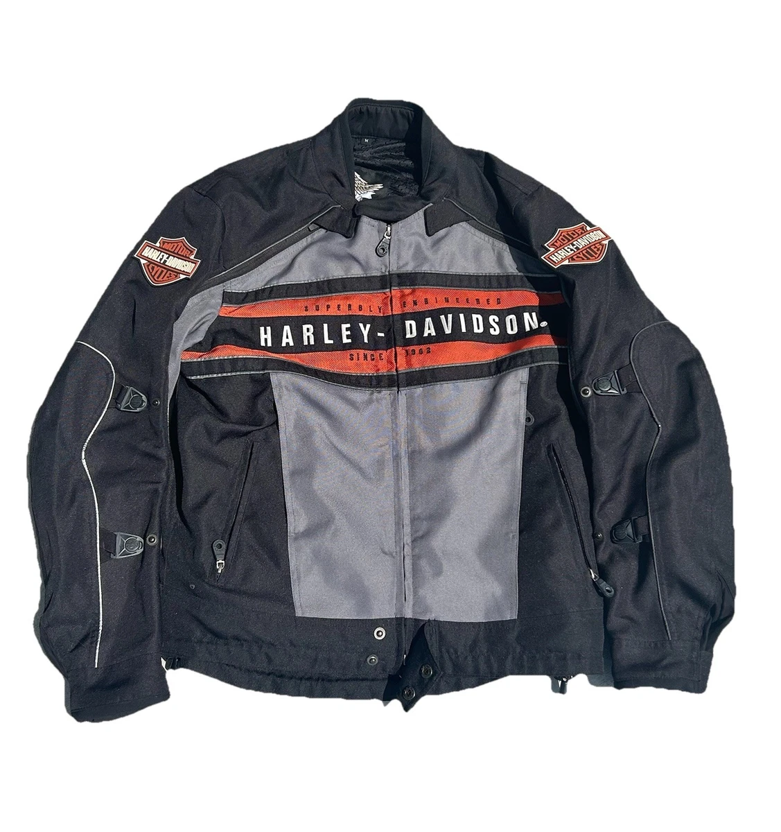 9800□Harley-Davidson 中綿入りジャケット M bc11yt Harley-Davidson 