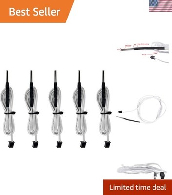HT-Thermistor Sensor 3x15 - Ideal for Ender 3 / CR Series 3D Printers - Set of 5
