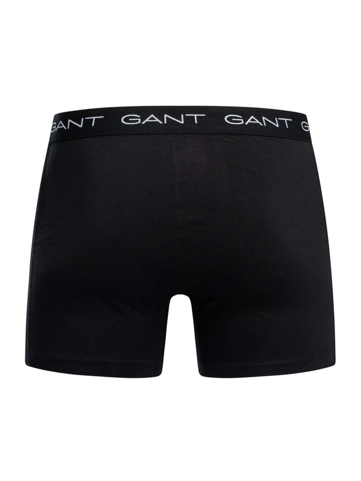 GANT Pour des hommes Pack de 3 boxers, Noir - Photo 4/4