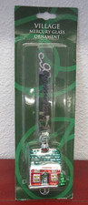 NEW Dept 56 Ornament Village Mercury Glass Hanging Ornament HOUSE