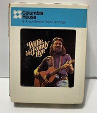 Willie Nelson Willie and Family Live 8 Track Tape 1978 CBS Inc Untested/As Is