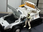 1985 Hasbro Vintage GI Joe Snowcat Near Complete Vehicle With Frostbite And Gun.