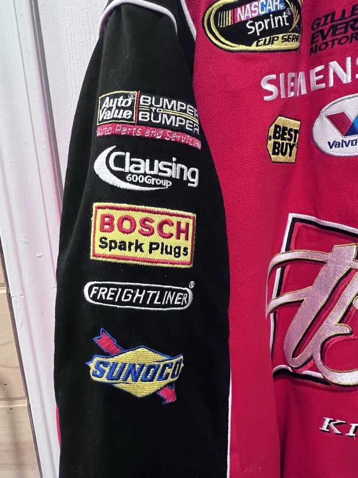 Chaqueta de carreras Chase Authentics NASCAR Drivers Line Kasey Kahne Bud para hombre 3XL Foto 2 de 4