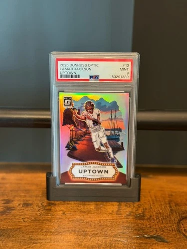 2025 Donruss Optic Lamar Jackson Base (PSA 9)