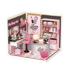 Rolife Pink Beauty Secret DIY Miniature Dollhouse Super Creator Adults Gift